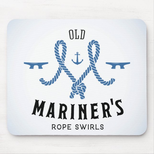 Altes Mariner-Plakat Mousepad (Vorne)