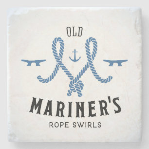 Altes Mariner-Plakat Steinuntersetzer