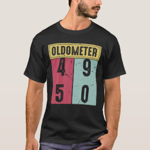 Altes Meter 50. Jahre Funny 49-50 Jahre alt Birthd T-Shirt