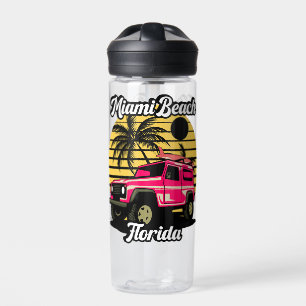 Altes Miami Beach Florida Trinkflasche