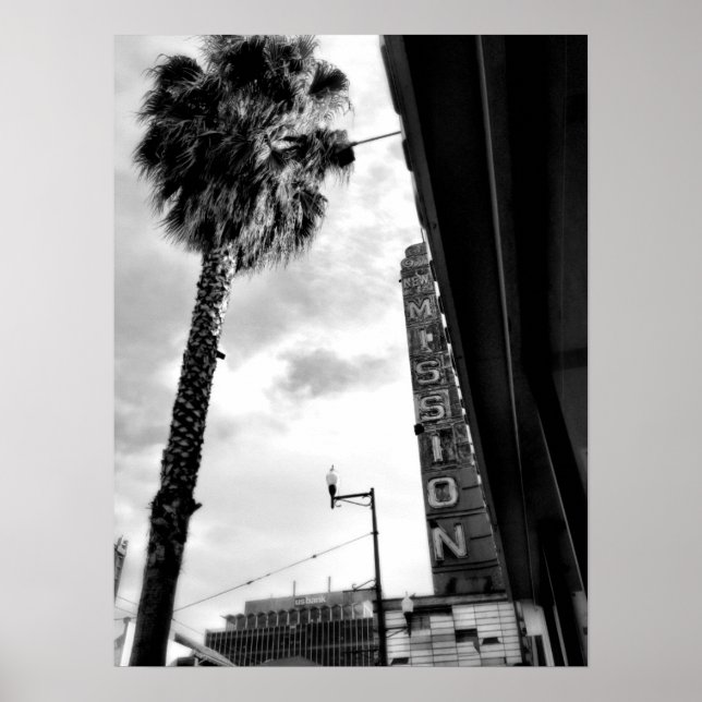 Altes Missionstheater San Francisco Poster (Vorne)