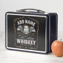 Altes Moonshine Whiskey-Etikett und FOTO Familienn