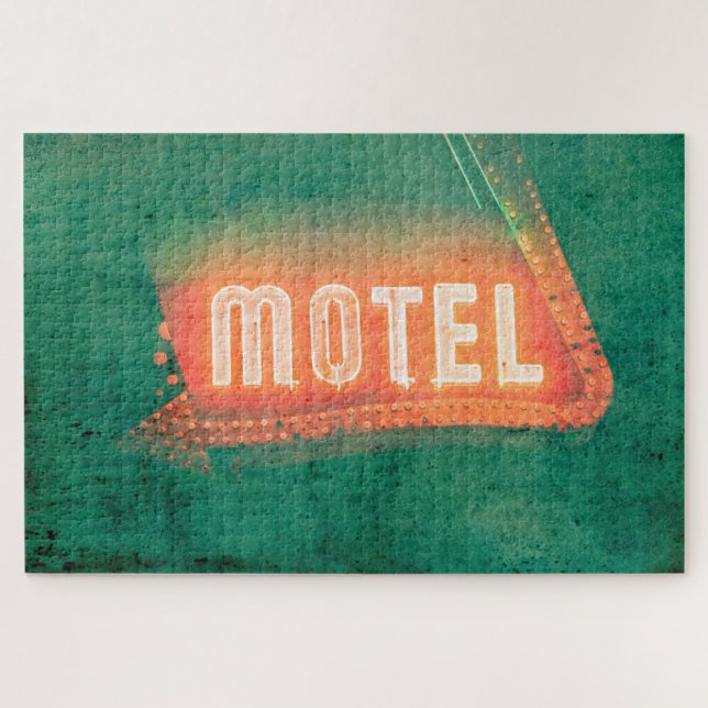 Altes Motel Puzzle (Horizontal)