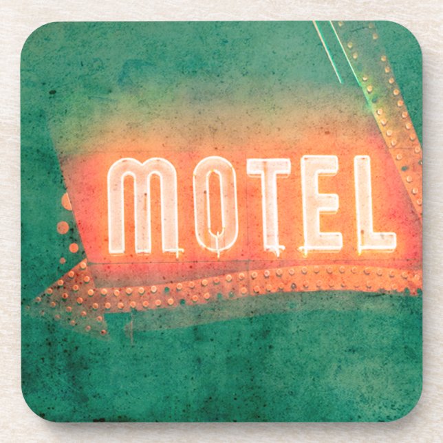 Altes Motel Untersetzer (Vorderseite)