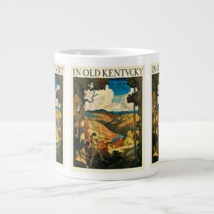 Altes NC Wyeth Reiseposter, In Old Kentucky Jumbo-Tasse