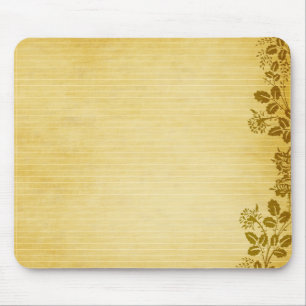 Altes Notizpapier Hintergrund Mousepad