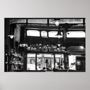 Altes Pariser Kaffeehaus Poster