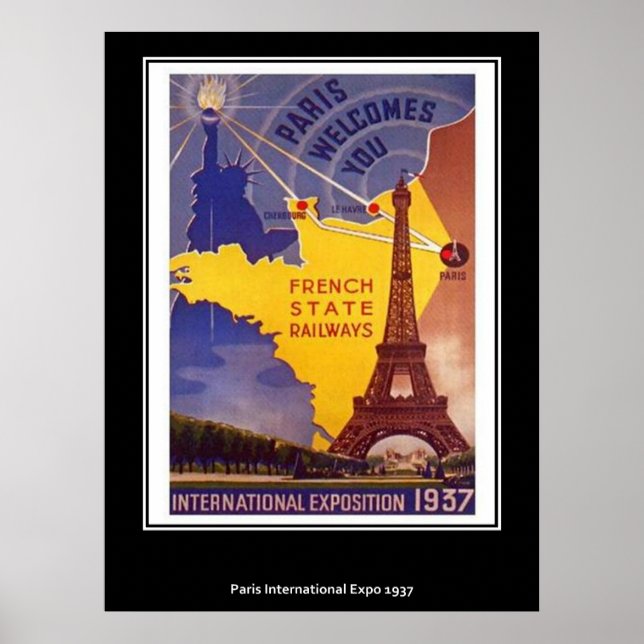 Altes Pariser Plakat (Vorne)