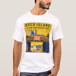 Altes Plakat für die Chicago World's Fair 1933-34 T-Shirt