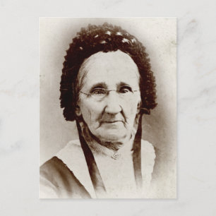 Altes Portrait Großmutter Postkarte
