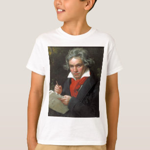 Altes Porträt des Komponisten Ludwig von Beethoven T-Shirt