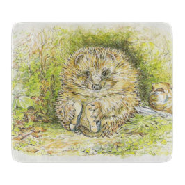 Altes Prickly Button (Igel) (von Beatrix Potter) Schneidebrett