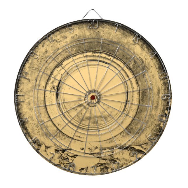 Altes Rad des Klassikers #2 Dartscheibe (vorne)
