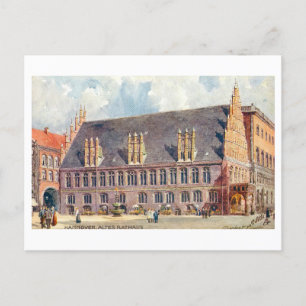 Altes Rathaus Hannover Deutschland Postkarte
