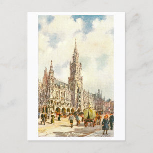 Altes Rathaus, München, Deutschland Postkarte