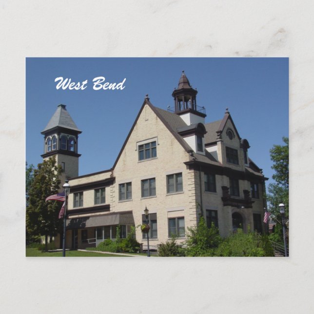 Altes Rathaus Postkarte (Vorderseite)