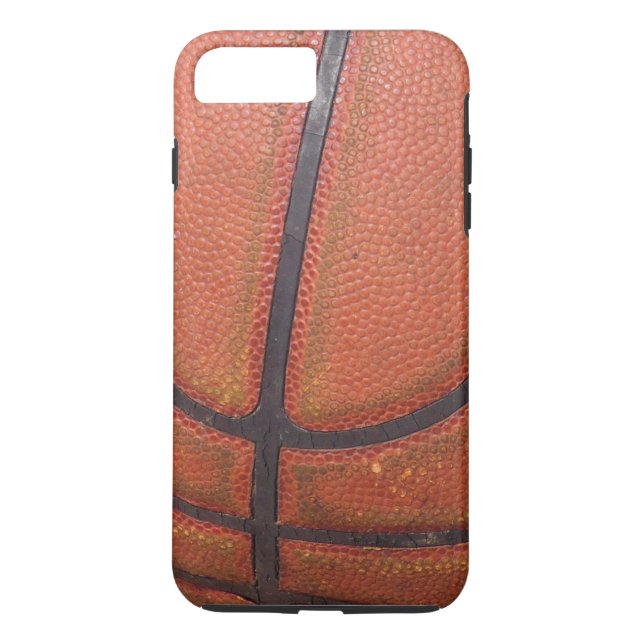 Altes Retro getragen Basketball Textur Case-Mate iPhone Hülle (Rückseite)