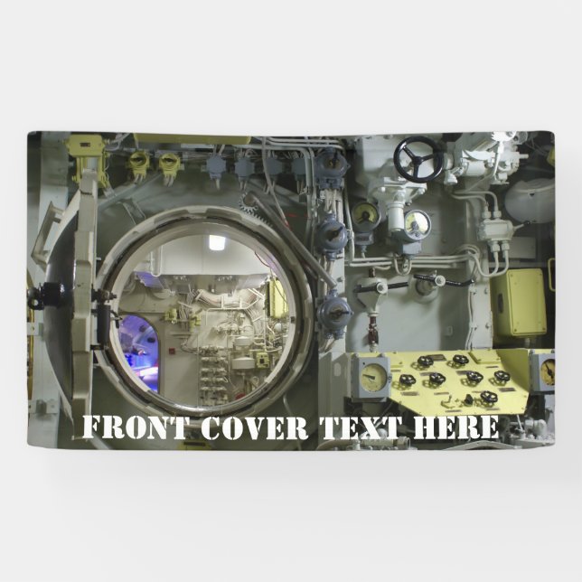 altes Retro-U-Boot Banner (Horizontal)