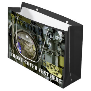 altes Retro-U-Boot Große Geschenktüte