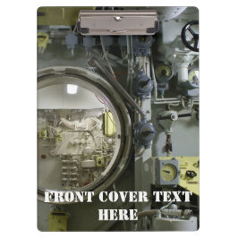 altes Retro-U-Boot Klemmbrett