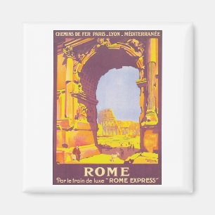 Altes Rom Reiseplakat Magnet
