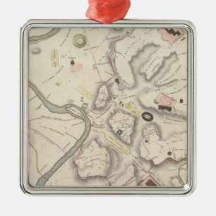 Altes Rom Silbernes Ornament