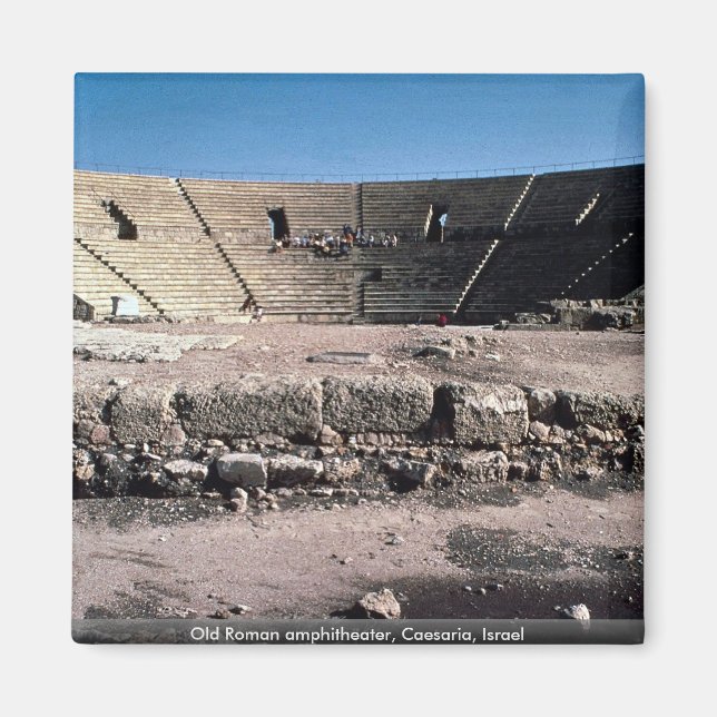 Altes römisches Amphitheater, Caesaria, Israel Magnet (Vorne)