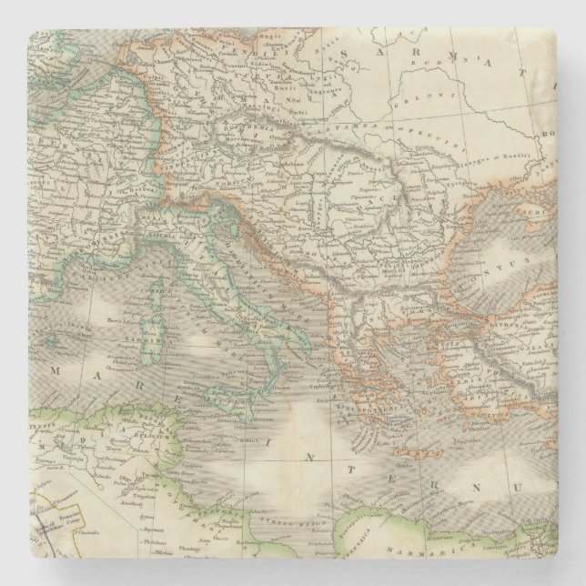 Altes römisches Reich Steinuntersetzer (Vorderseite)