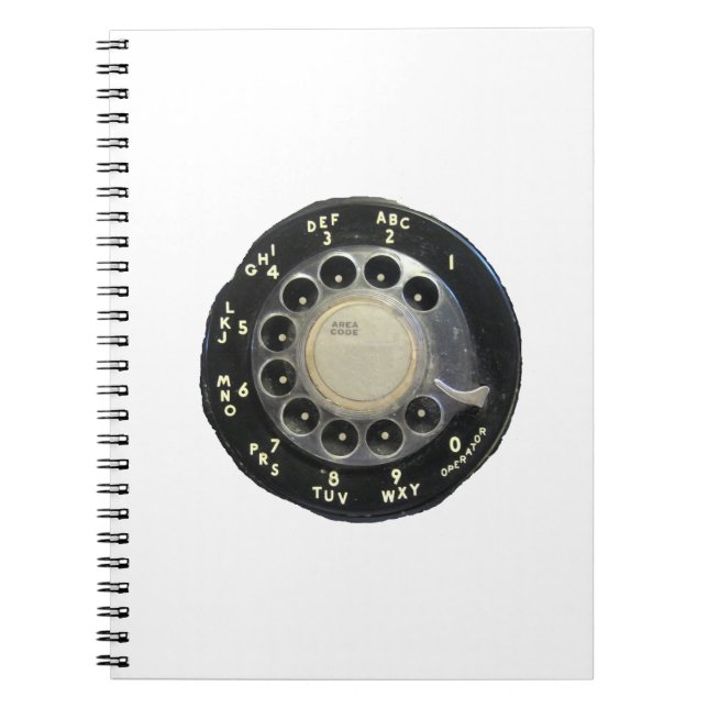 Altes Rotary-Telefongespräch Notizblock (Vorderseite)