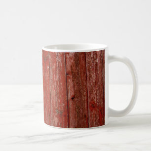 Altes rotes Holz Tasse