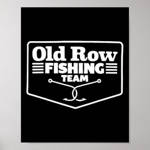 Altes Rudel Fishing Team Lustig Für Männer Frauen  Poster