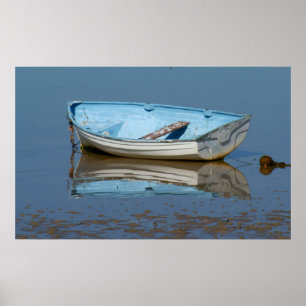 Altes Ruderboot Poster