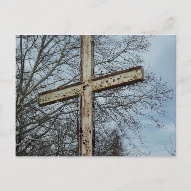 Altes Rugkreuzgekreuzt Postkarte (Vorderseite)