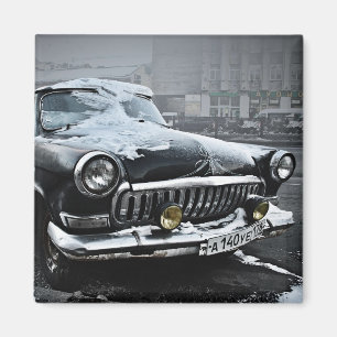 Altes russisches Auto Magnet