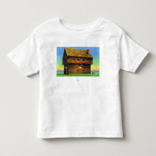 Altes Saratoga Schlachtfeldblockhouse-Äußeres Kleinkind T-shirt