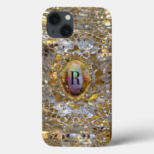 Altes schickes elegantes Monogramm Hollywood Case-Mate iPhone Hülle