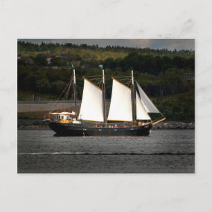 Altes Schiff Postkarte