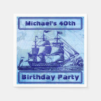 Altes Schiff und Map Blue Beach Party