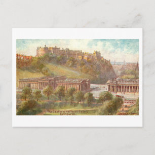 Altes Schloss, Edinburgh, Schottland Postkarte