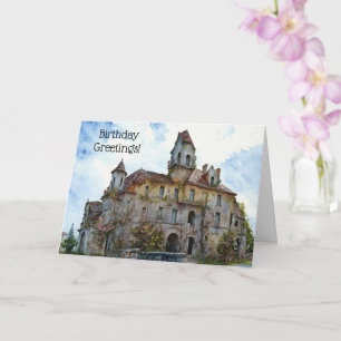 Altes Schloss Schloss Schloss Manor Alte Timer Geb Karte