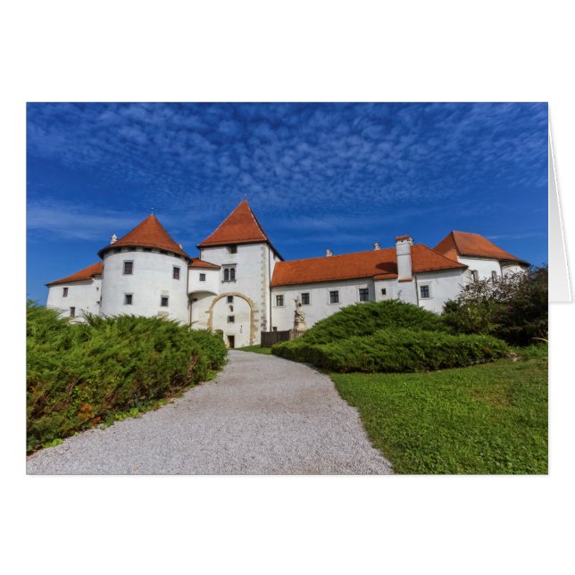 Altes Schloss, Varazdin, Kroatien (Vorderseite (Horizontal))