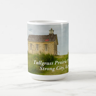 Altes Schulhaus am Kansas Prairie Kaffeetasse