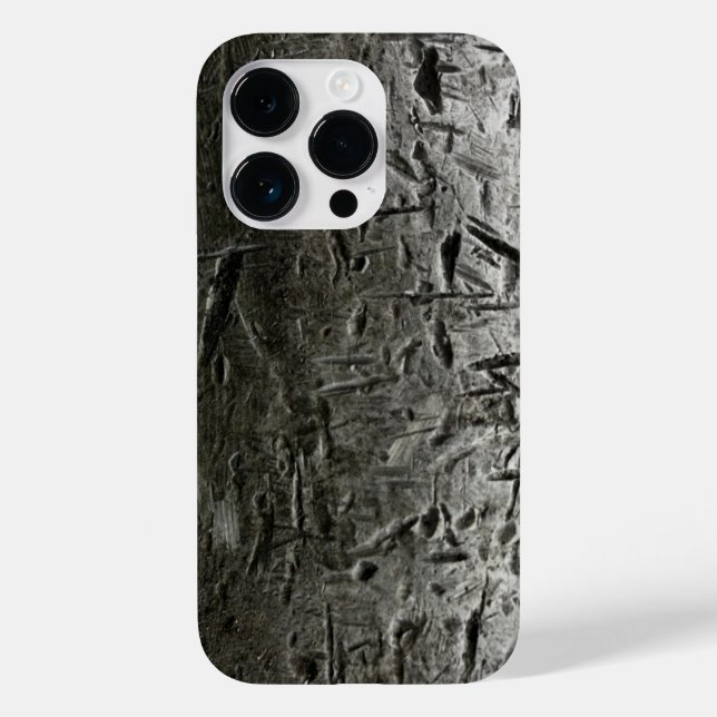 Altes Scratched Metal Case-Mate iPhone Hülle (Rückseite)