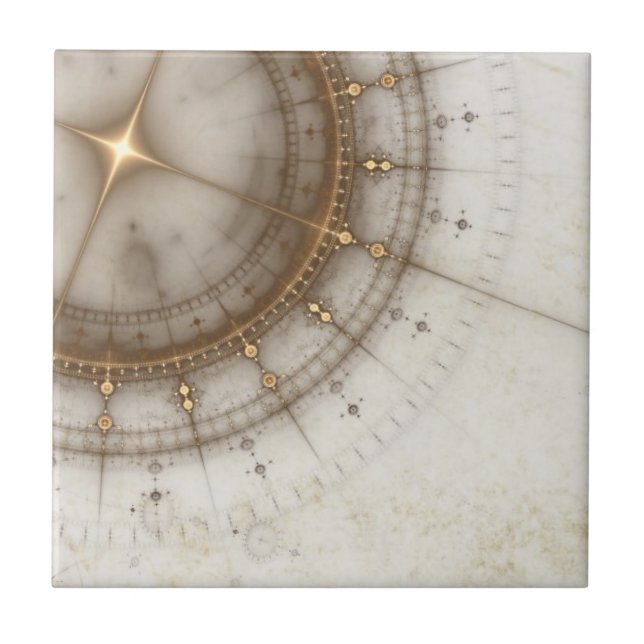 Altes Seediagramm, Schmutz Fliese (Vorderseite)