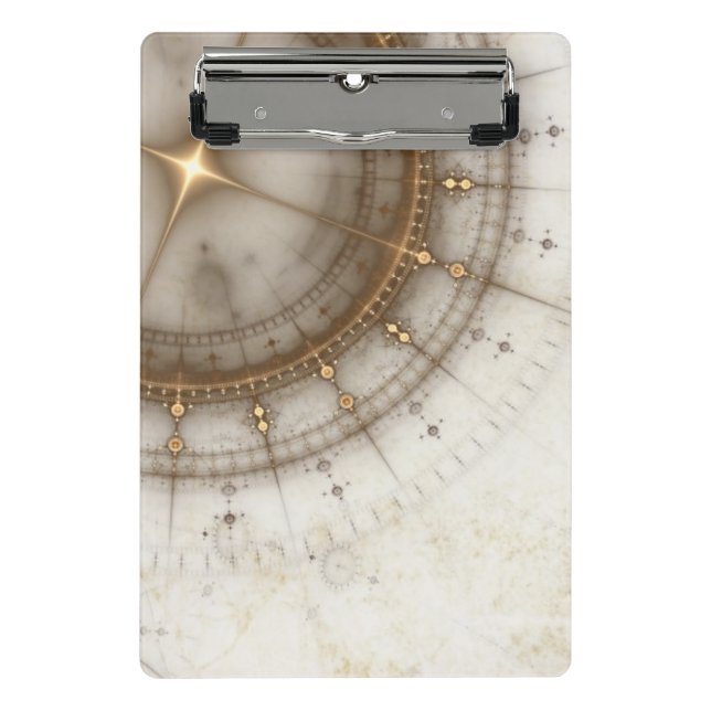 Altes Seediagramm, Schmutz Mini Klemmbrett (Vorderseite)