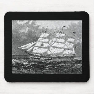 Altes Segelschiff Mouse Pad Mousepad