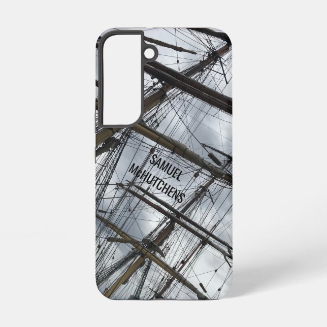 Altes Segelschiff Samsung Galaxy Hülle (Rückseite)