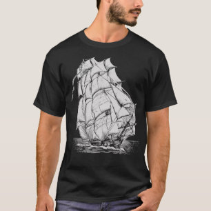 Altes Segelschiff T-Shirt