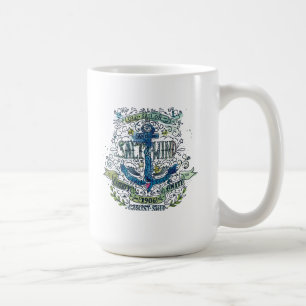 Altes Segler-Anker-Plakat Kaffeetasse