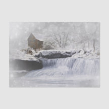 Altes Seidenpapier der Mühle10lb, weiß